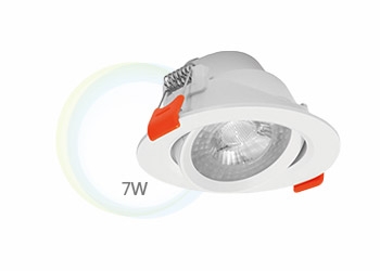 LED 經典型投射崁燈 7W